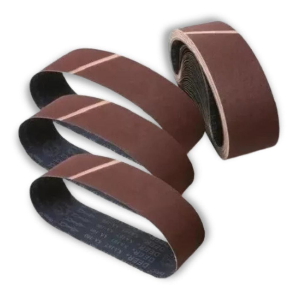 Kit 05 Un Cinta De Lixa 330x30mm Para Mini Lixadeira Bumafer