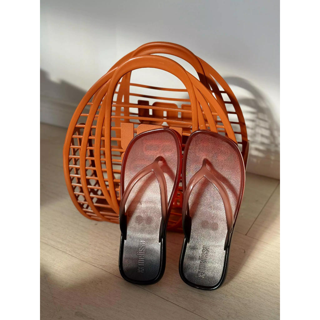 Chinelo + Bolsa Melissa Beachwear Praia Acessório Original