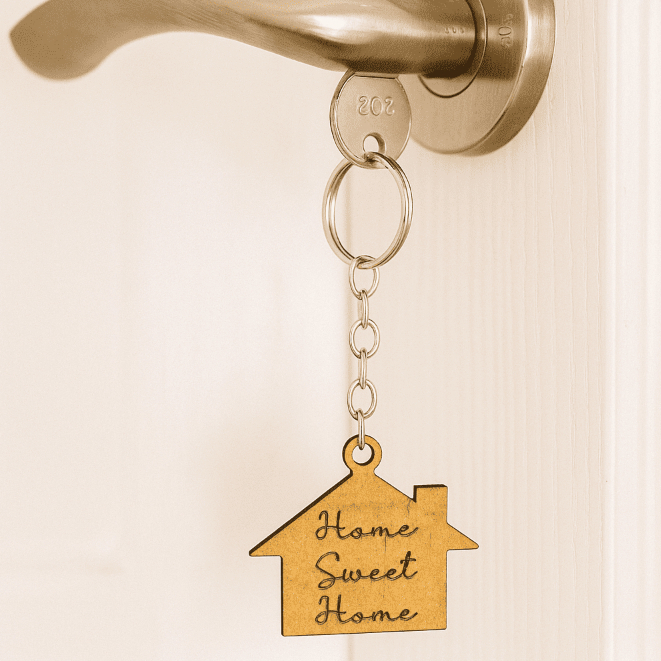 Chaveiro Casa Personalizado em MDF Porta Chaves Para Imobiliária Pousada Lembrancinhas Chaveiro Casa
