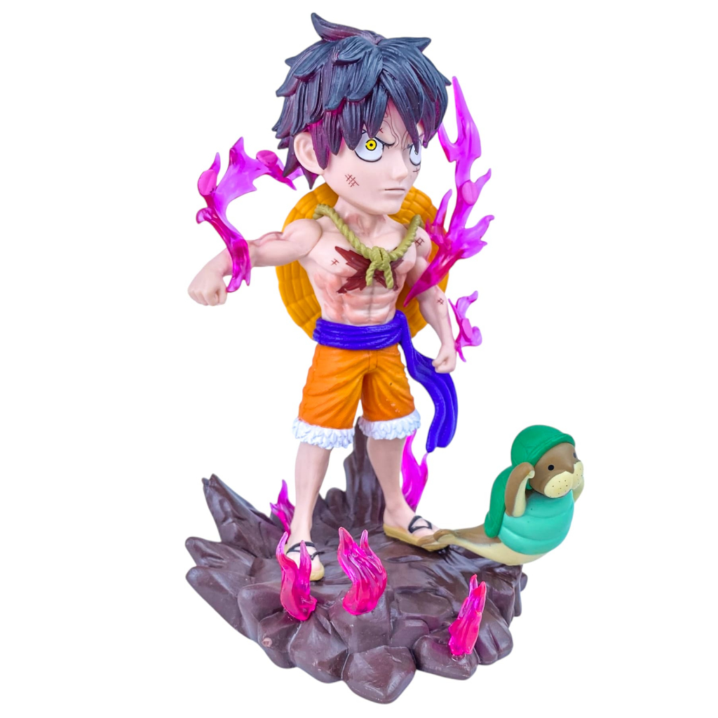 Boneco Luffy Action Figure Monkey D. Luffy One Piece Colecionavel Anime Promoçao Presente