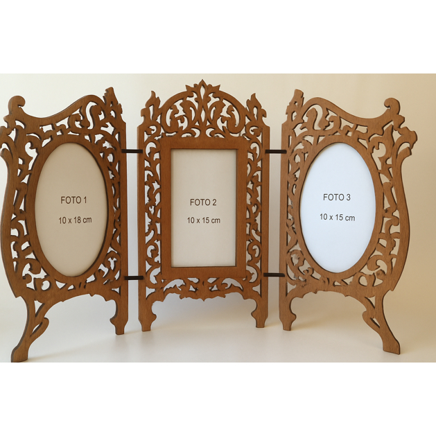 Porta Retrato Provençal Corte a Laser em Oferta na Shopee