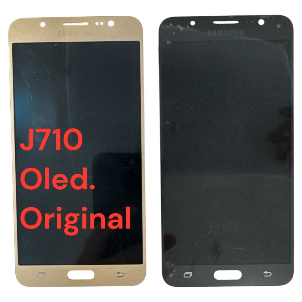 Tela Frontal Display Lcd Samsung J710 J7 Metal oled original