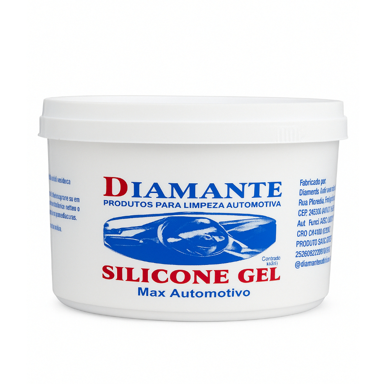 Silicone GEL Automotivo Perfumado 600g Linha Premium Diamante em Oferta na Shopee