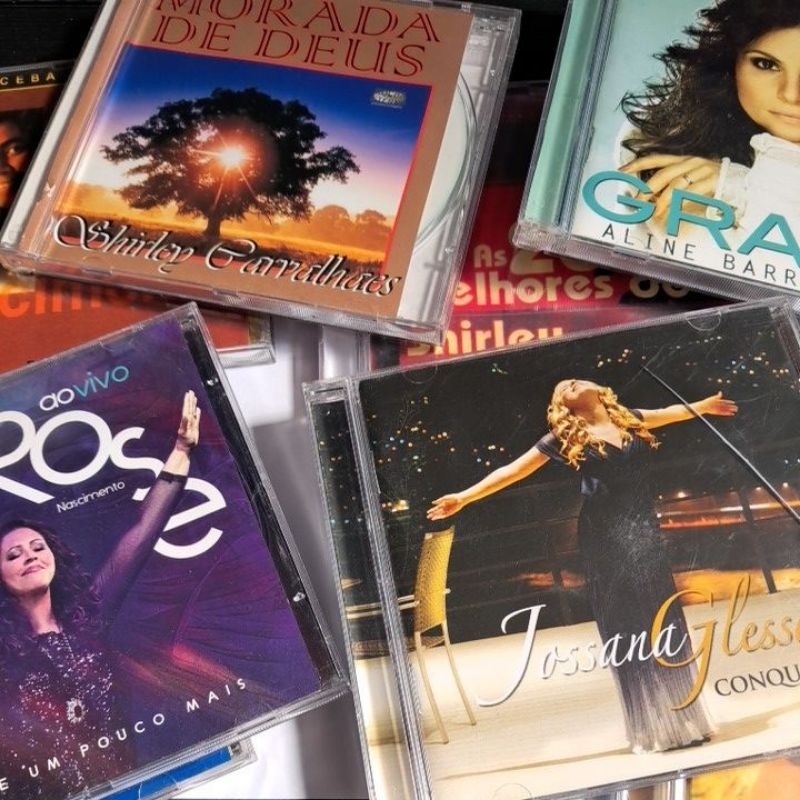 Cd Gospel Aline Barros, Shirley Carvalhaes,Rose Nascimento entre outros.Desapego