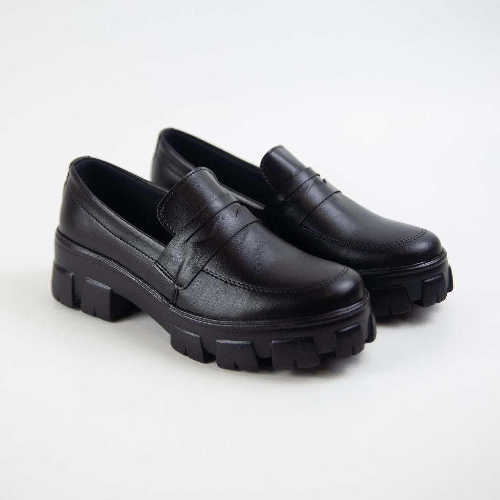 Sapato Feminino Mocassim Oxford Sola Tratorada