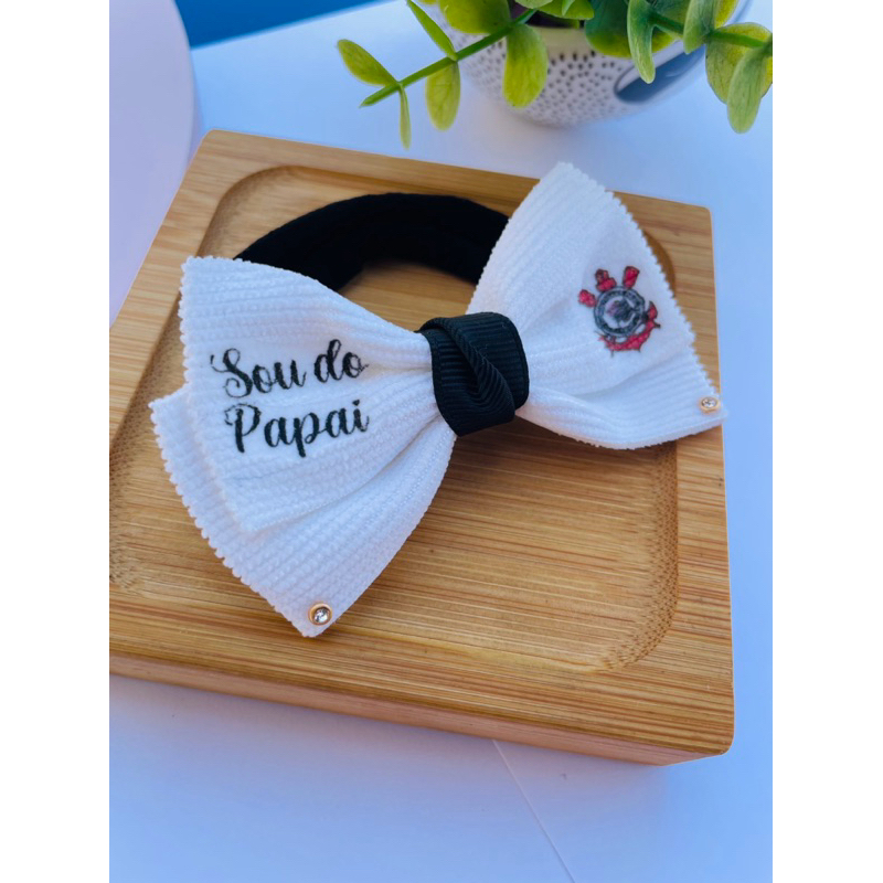 faixinha bebe RN personalizada, sou do papai, time, bebe, Enxoval — imagem 2 de 2