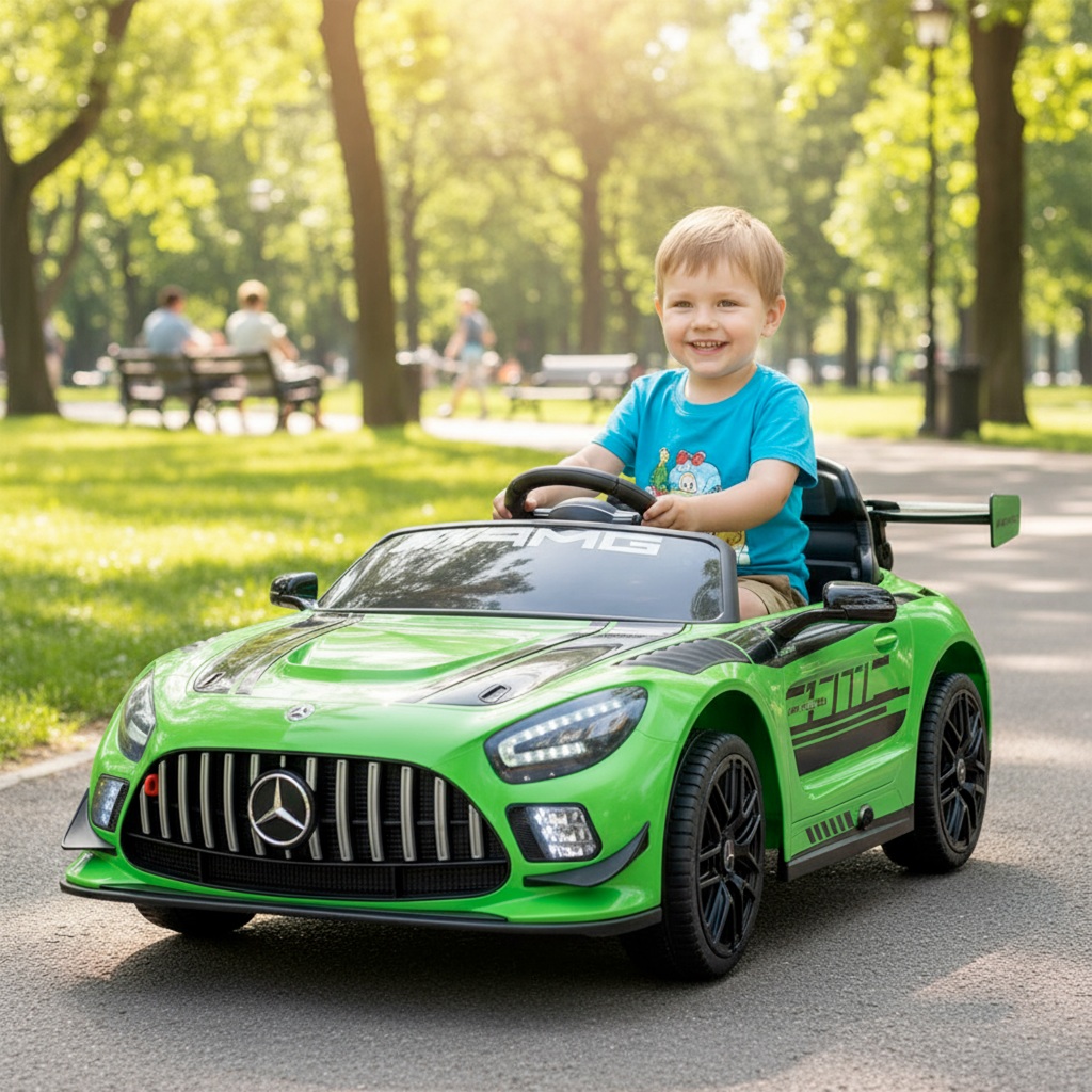 Carro Eletrico Infantil Carrinho para Crianças 2 a 5 anos Eletrica a Bateria 12v com Controle Remoto