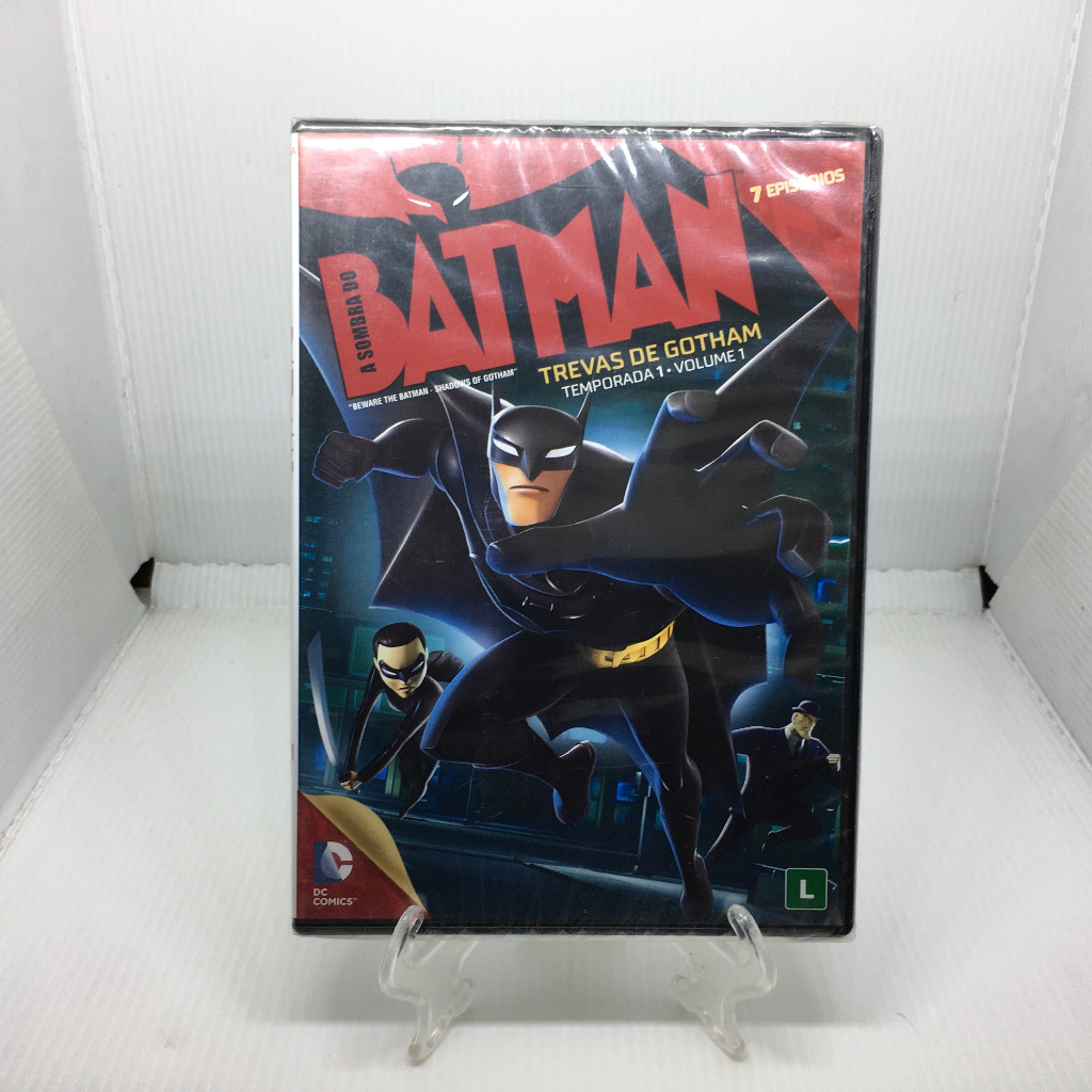 DVD - A Sombra do Batman - Trevas de Gotham - Temporada 1 - Volume 1 - Novo / Lacrado