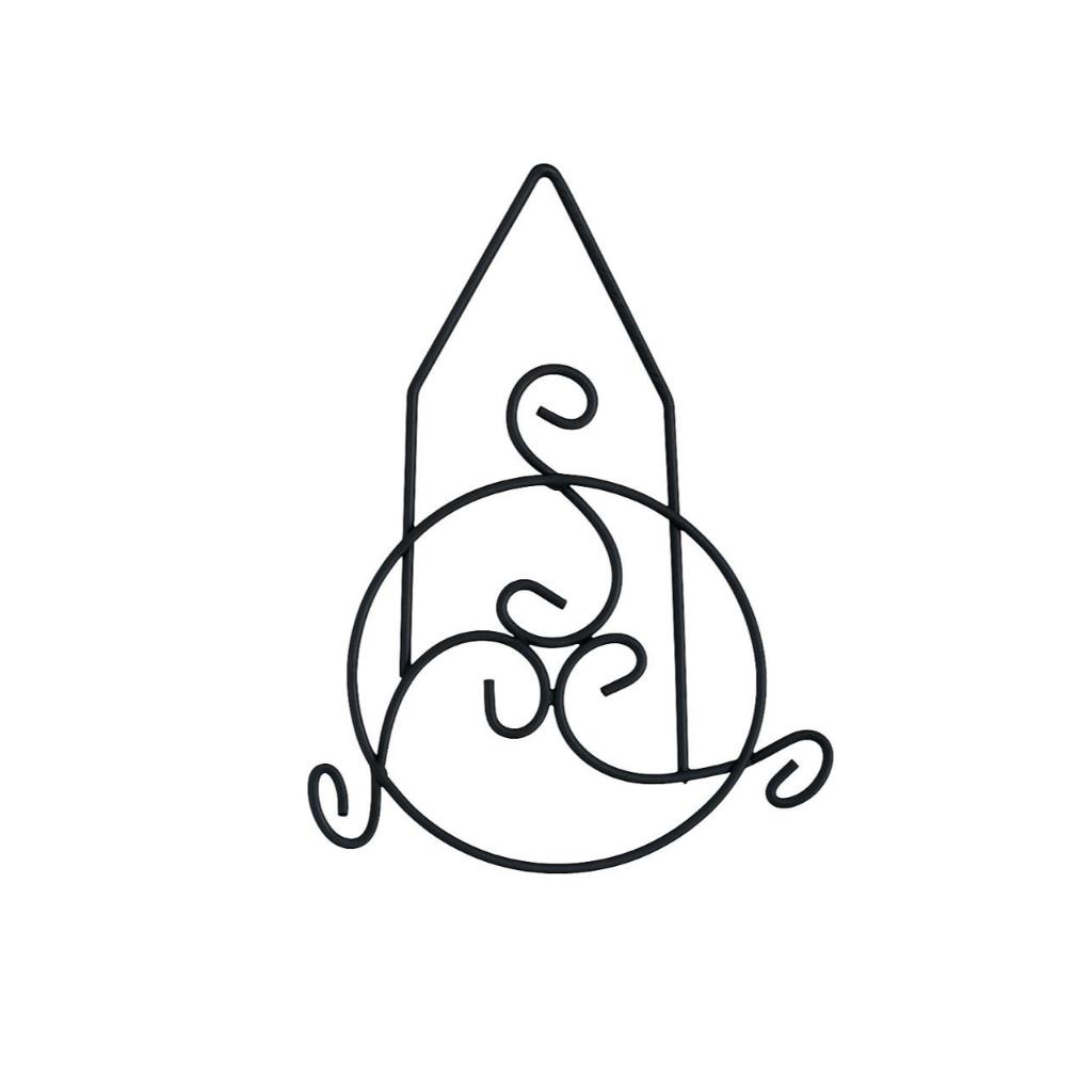 Suporte Estilo Margarida para Vasos e Plantas em Ferro Dourado ou Preto Semi Fosco Enfeite para Casa ou Jardim em Oferta na Shopee