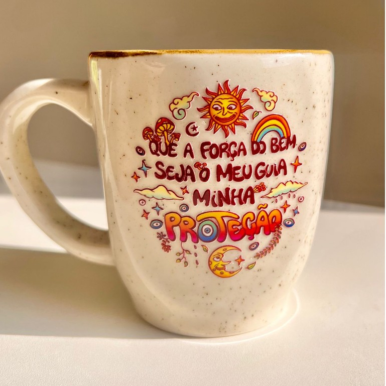 Caneca Névoa Força do Bem - 260ml em Oferta na Shopee