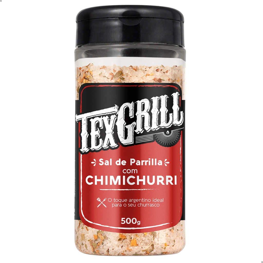 Sal de Parrilha Chimichurri Temprero de Carne, Costelas e Assados Texgrill  500g
