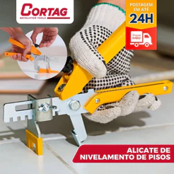 Alicate Nivelador De Pisos Nivelamento Azulejo Cerâmica Revestimentos Adaptador Slim