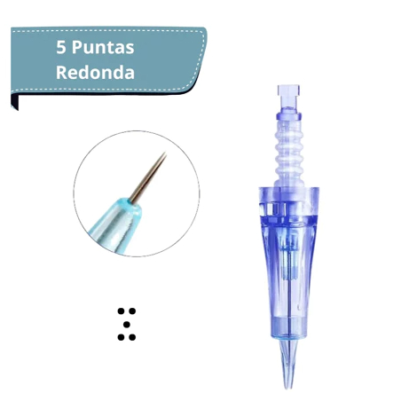 KIT 10 Cartuchos Dermapen R5 Circular Microagulhamento Micropigmentação Caneta Dermapen Dr Pen N2 MyM M7 M5 A6 em Oferta na Shopee