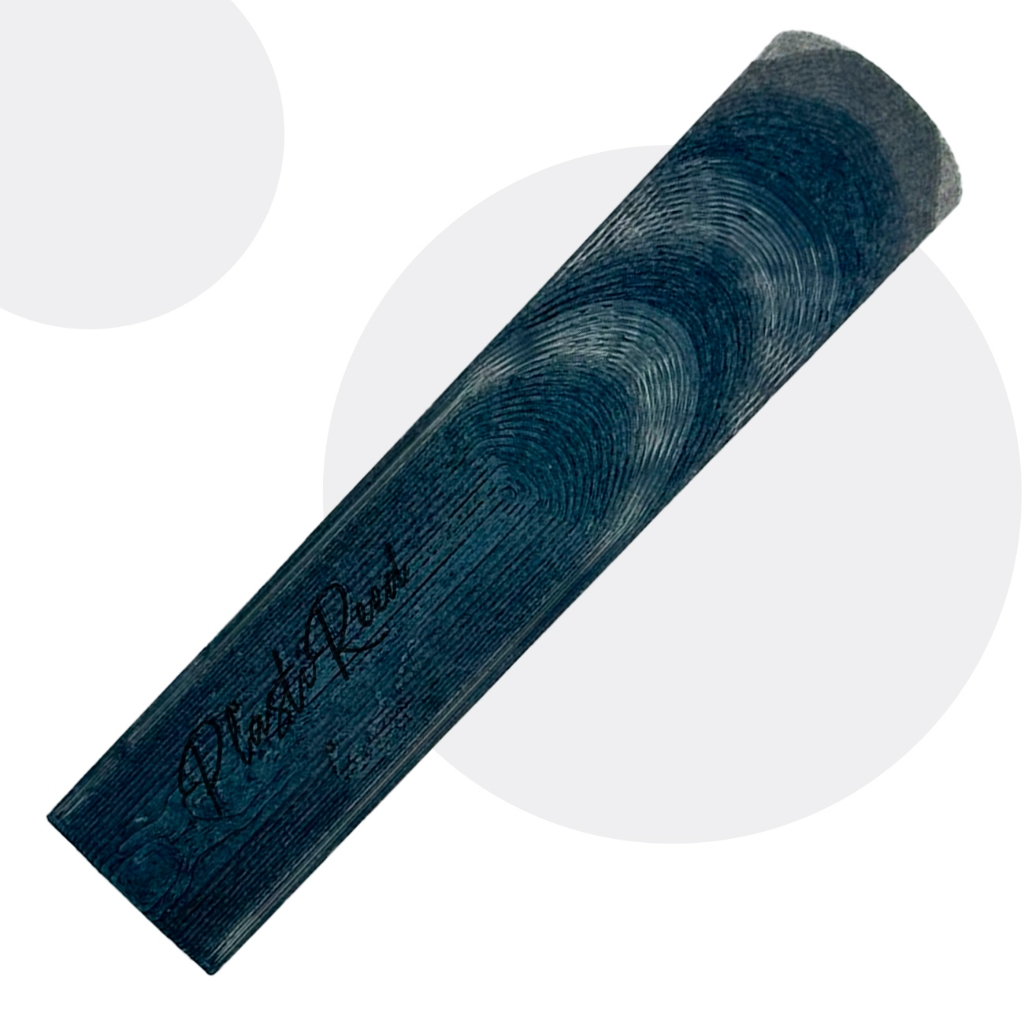 Palheta Saxofone Barítono Plastireed Carbon - Alta Projeção e Som Encorpado - Macia Desde o Primeiro Sopro