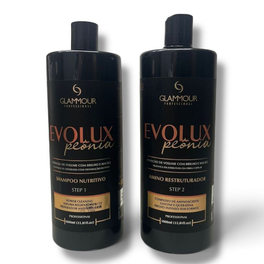 Progressiva 0% Formol Evolux Alisa E Alinha Glammour em Oferta na Shopee