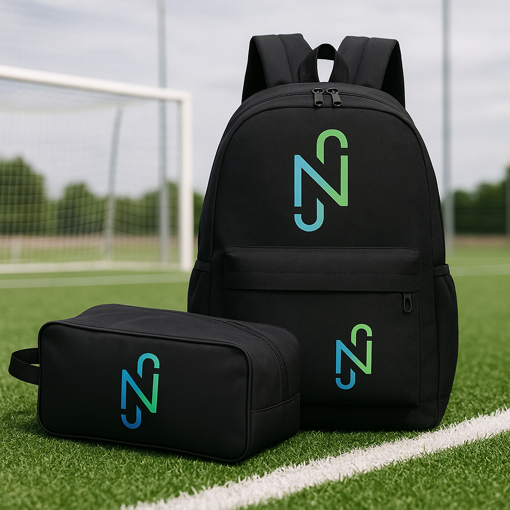 Kit Bolsa Mochila + Necessaire Porta Chuteira Neymar Organizadora Futebol em Oferta na Shopee
