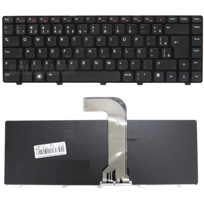 Teclado para Dell Vostro V131 3460 3350 3450 V119525br1 Preto Br