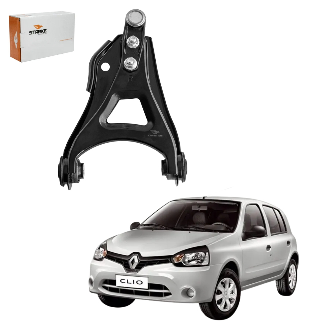 Imagem Bandeja Suspensão Inferior Lado Direito Clio 05/16