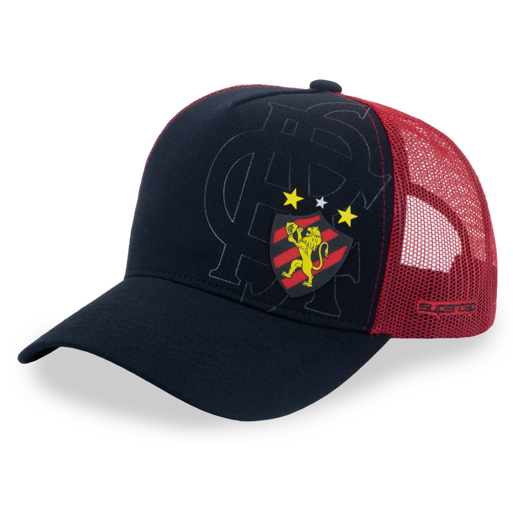Boné Sport Club Do Recife Trucker Tela (39056)