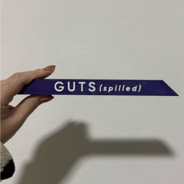 Base pra CD em 3D - Guts spilled (Olivia Rodrigo)