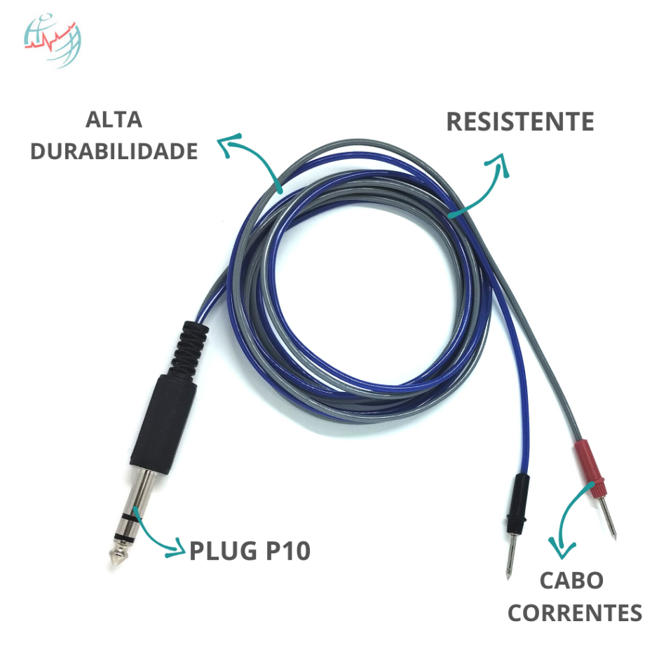 Cabo Eletroterapia Corrente Russa Tens Fes - Tensor DGM