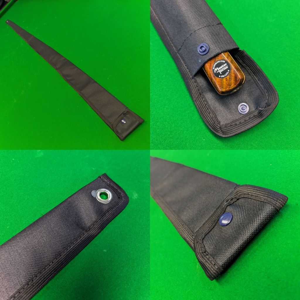 Capa para taco de sinuca INTEIRO em Nylon - PRETA