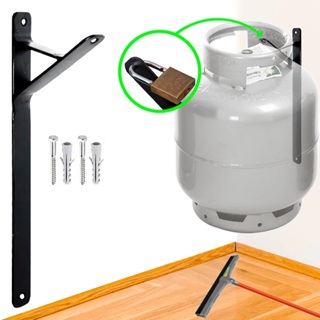 Suporte Para Botijão de Gás em Aço Suspenso Parede Cozinha em Oferta na Shopee