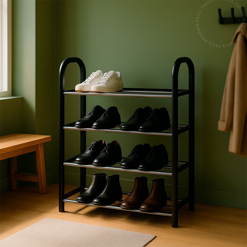 Sapateira 4 Andares Desmontável Organizador Para Sapatos Multiuso em Oferta na Shopee