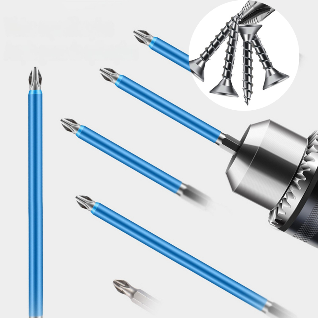 Conjunto Bits Magnéticos PH2 25–150mm p/ Parafusadeira e Chave Elétrica 10 ou 17 Peças Soutimes em Oferta na Shopee