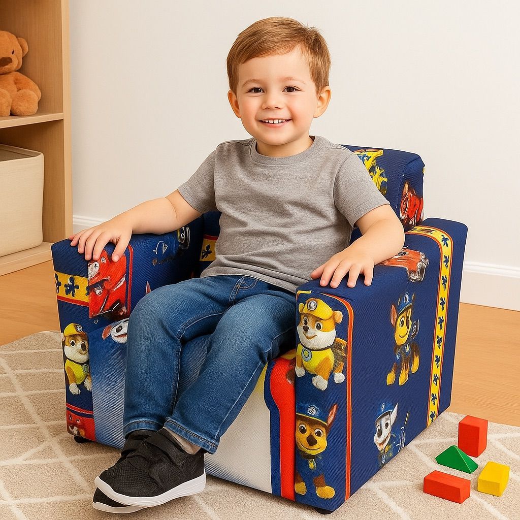 Brinquedos De Menino Poltrona Infantil Mini Sofá Estampados