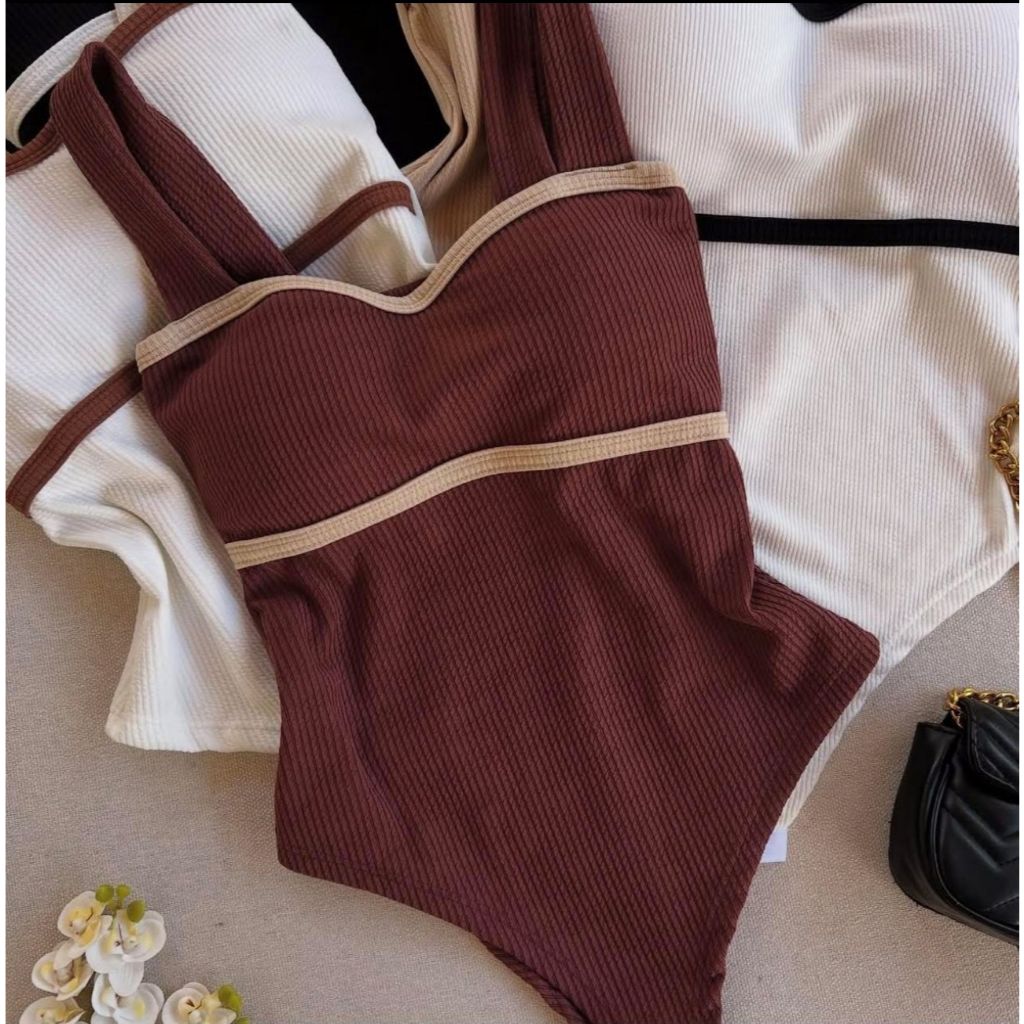 BODY FEMININO COM BOJO CANELADO VERAO MODA RAFAELA AD