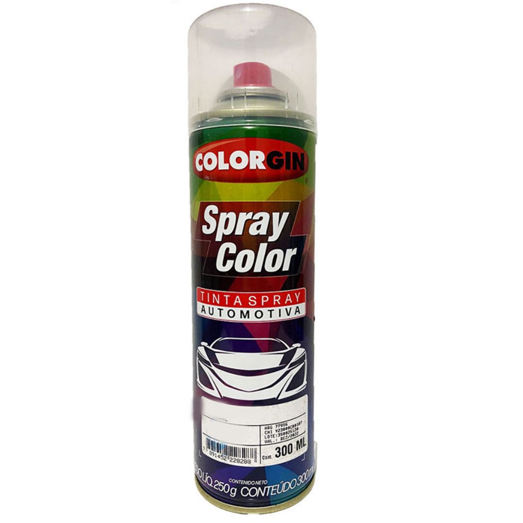 Spray Verniz Automotivo Colorgin 300ml Transp E Brilhante em Oferta na Shopee