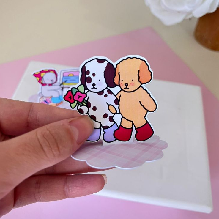 Tags 3D Bobi Gudi Aplique 3D Bobi Gudi Personalizados Festa Lembrancinhas Aplique em Pé Bobi Gudi. em Oferta na Shopee