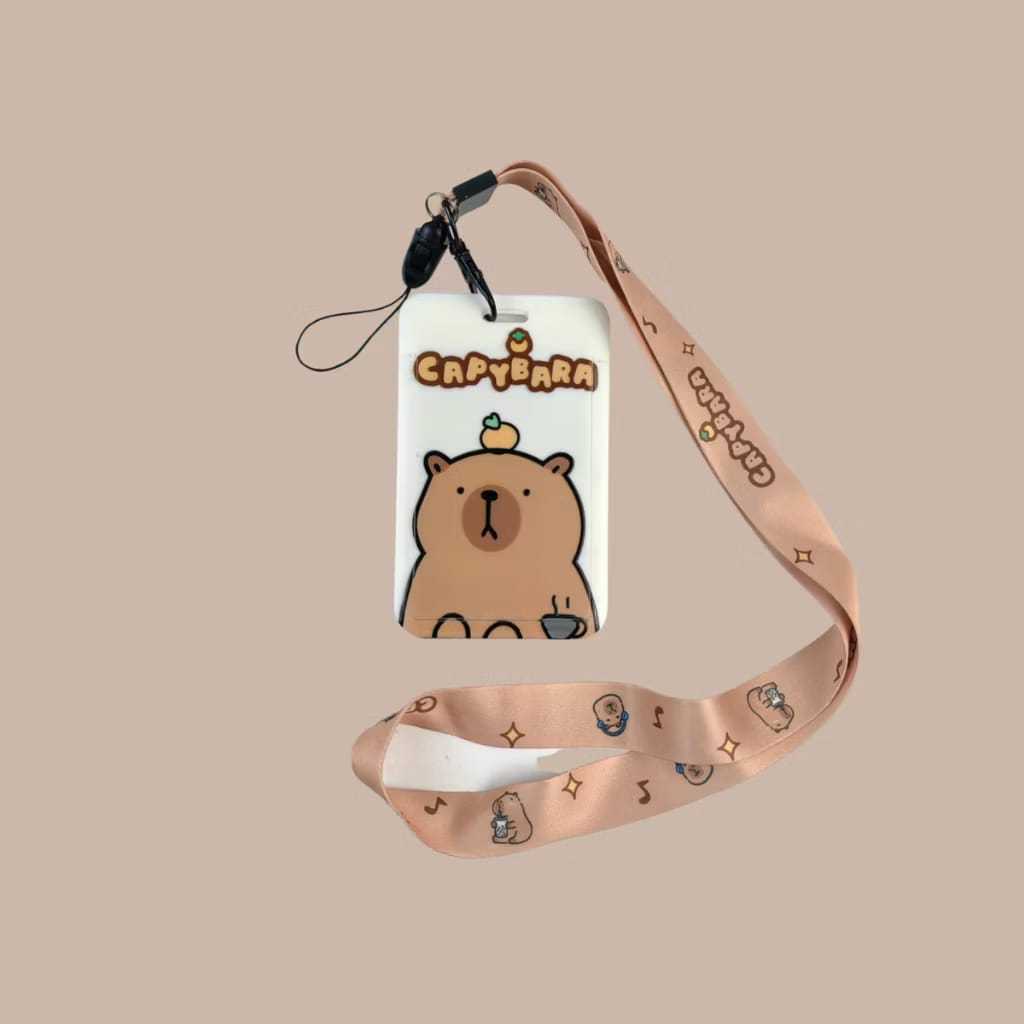 Porta-Cartão de Pescoço Capivara – Funcionalidade e Elegância para o Uso Diário em Oferta na Shopee