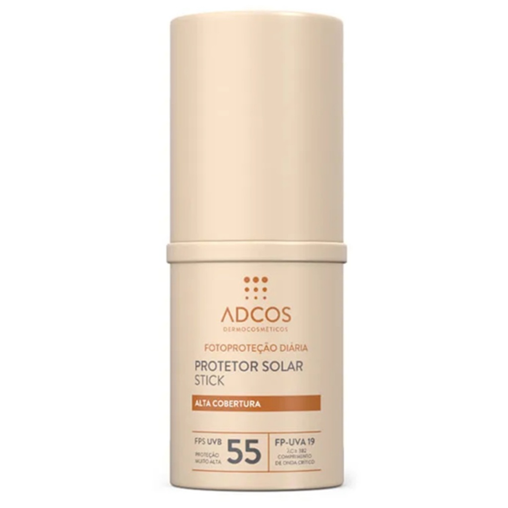 Adcos Filtro Solar Tonalizante FPS55 Stick - Cor Nude 9748