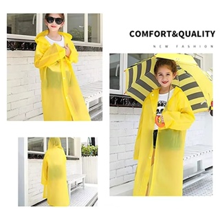 Capa chuva Reutilizável Sobretudo Reforçada Crianças - A842 em Oferta na Shopee