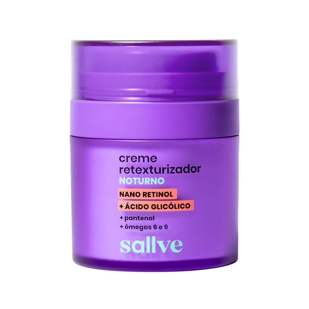 Sallve Creme Retexturizador Noturno 30g