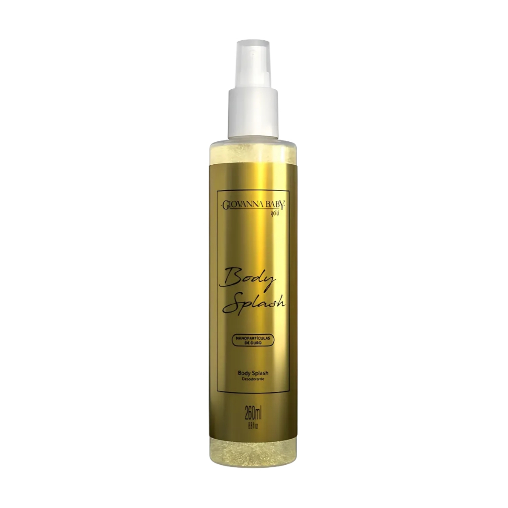 Body Splash Gold Manopartículas de Ouro 260mL Giovanna Baby