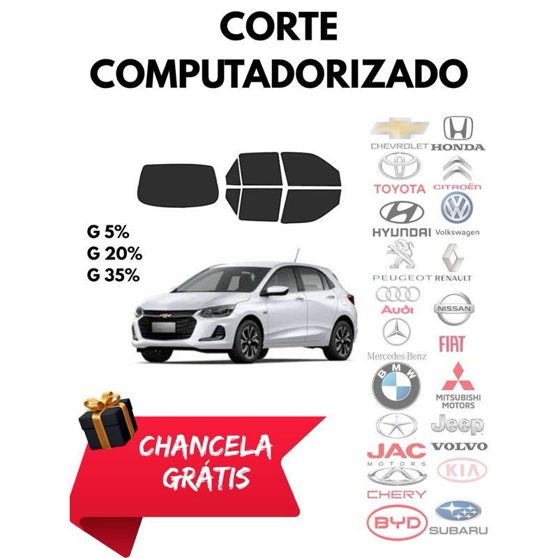 Pelicula Insufilm Nano cerâmica Nano carbono Profissional Premium - Sob medida