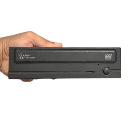 Gravador USADO Dvd Cd Sata Pc Frontal Fosco Dvdrw M-disc 24x Preto Sata