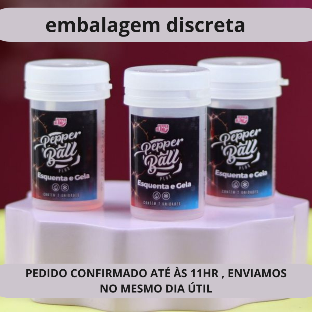 Bolinhas Eroticas Explosivas Sexuais Pepper Ball Sex Shop Excitante Beijável Sensações Inesquecíveis em Oferta na Shopee
