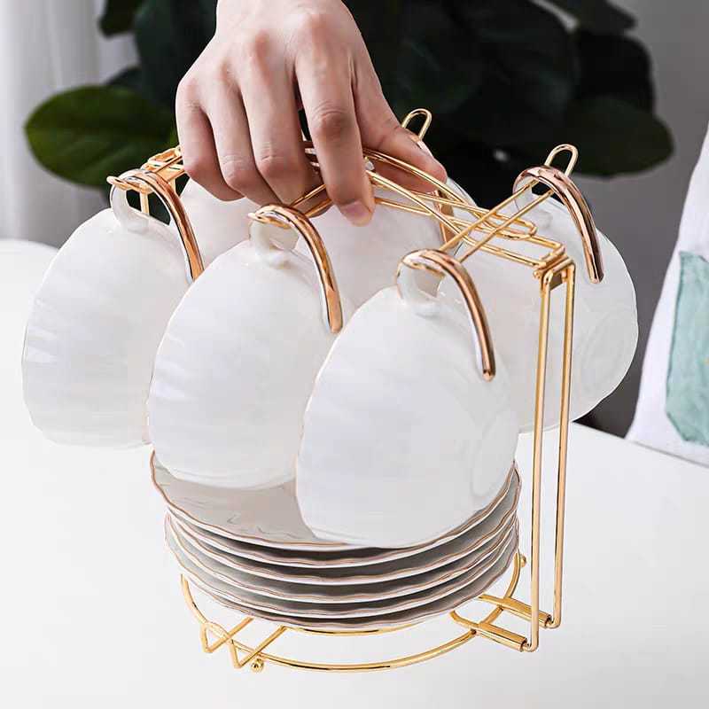 SPO-6 SUPORTE PARA XICARA DOURADO