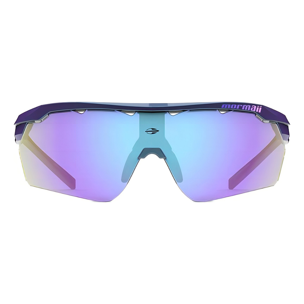 Óculos Sol Mormaii Smash Camaleão Beach Tennis Esportivo Azul Roxo Cor Da Lente Azul Espelhada