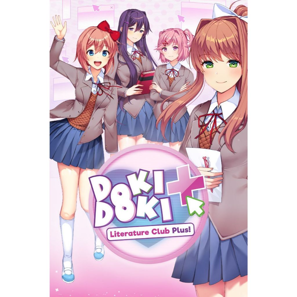 Poster Doki Doki Literature Club! - Doki Doki