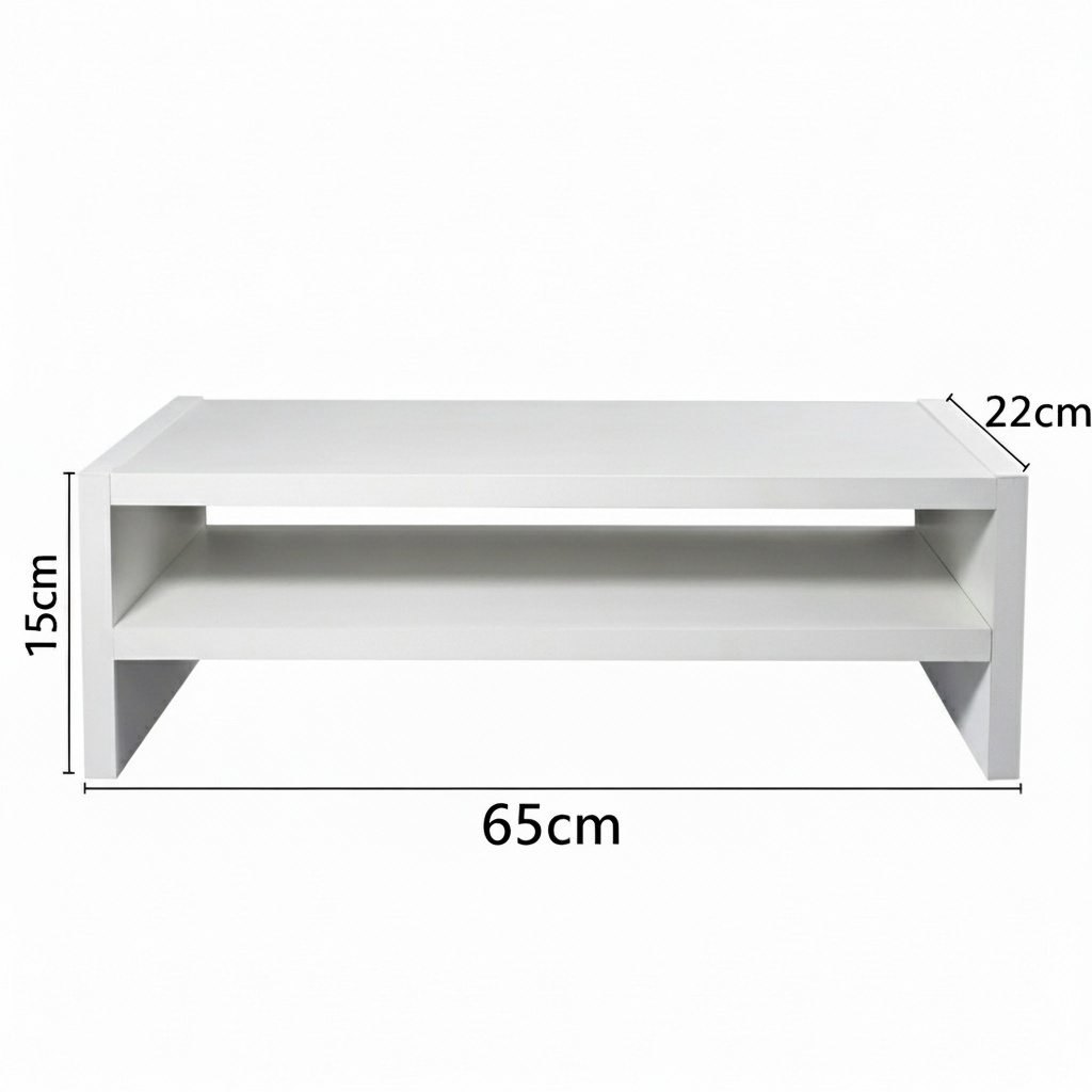 Suporte Monitor 65cm Ergonômico Escritório Gamer MDF