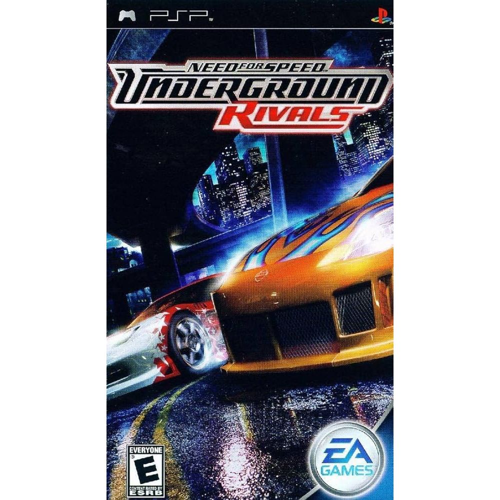 Need For Speed Underground Rivals PSP Usado (sem caixa)