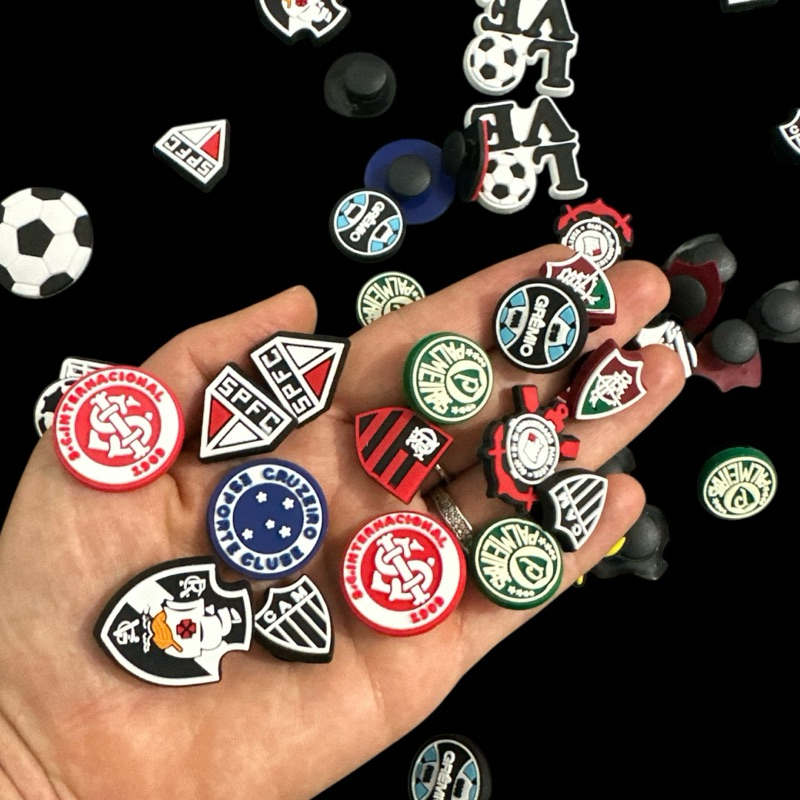 kit BOTONS/PINS aplique com pino adaptador para Babuches