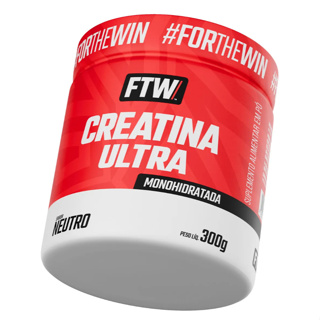 FTW Creatina Ultra Pote 300g - Energia, Força Muscular - Sabor Neutro em Oferta na Shopee