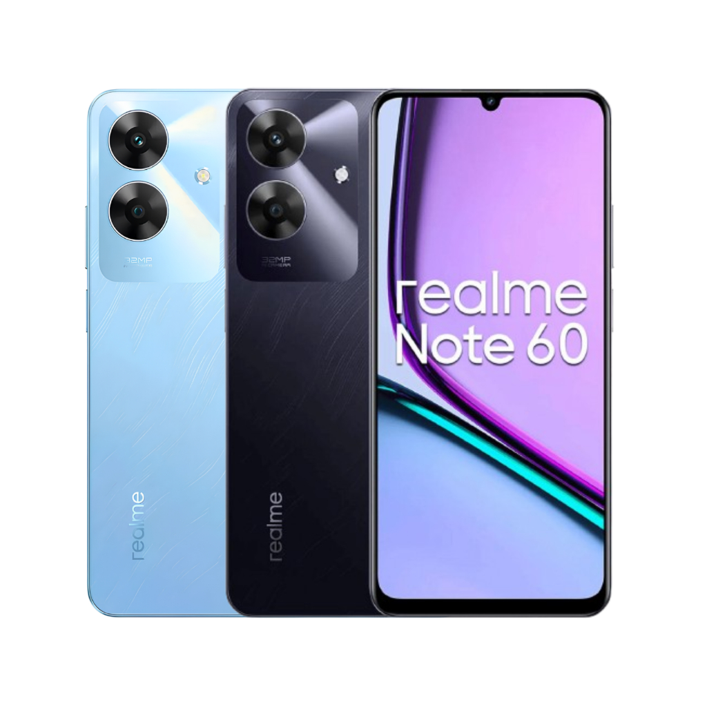 Smartphone Celular Realme Note 60 Dual Sim 6.74" 4GB + 128GB 1 Ano Garantia 5000mh Bateria 32MP