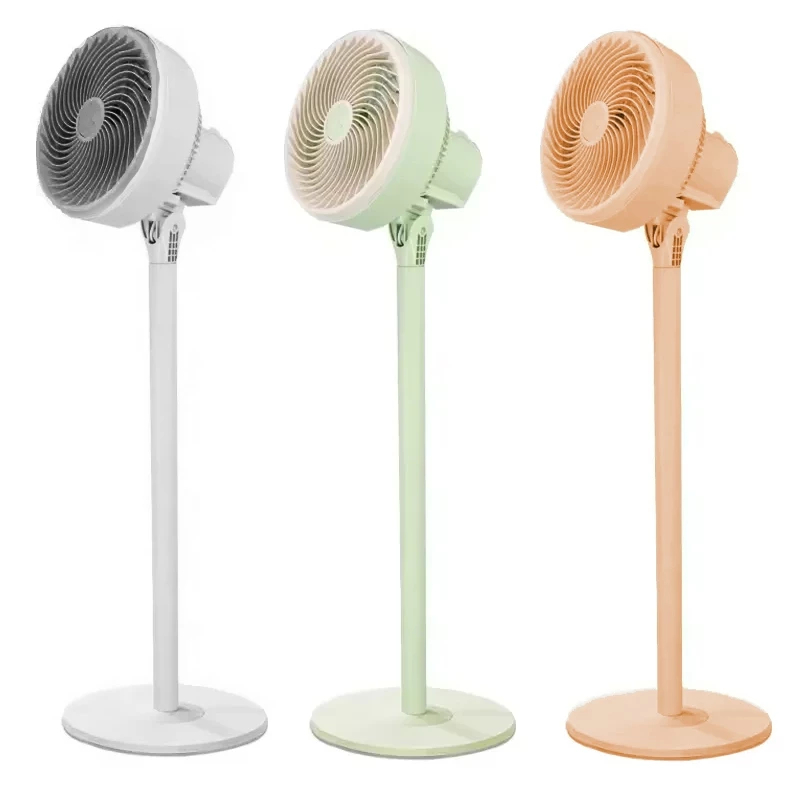 Ventilador Com 5 Hélices Base Firme 110v Coluna Ajustável Alta Pôtencia